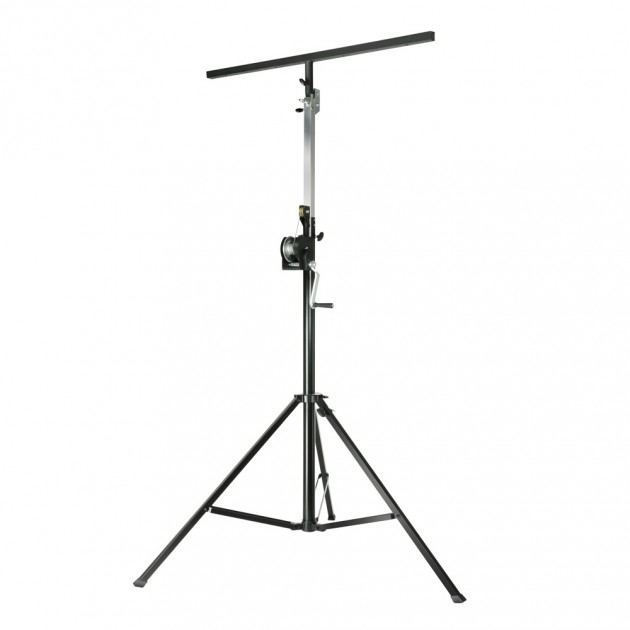 Adam Hall Stands SWU 400 T - Wind up stand with T-Bar black